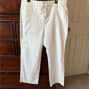 Classic White Women's Pants Size 16P